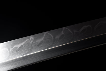 Handmade Full Tang T10 Steel Full Tang Blade With Real Hamon TACHI SWORDS 41 Inches,Real katana sowrd