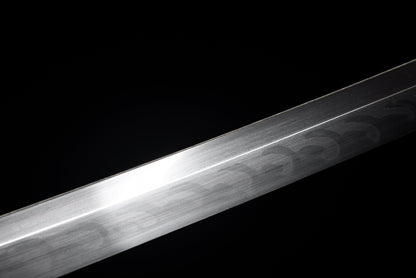 Handmade Full Tang T10 Steel Full Tang Blade With Real Hamon TACHI SWORDS 41 Inches,Real katana sowrd