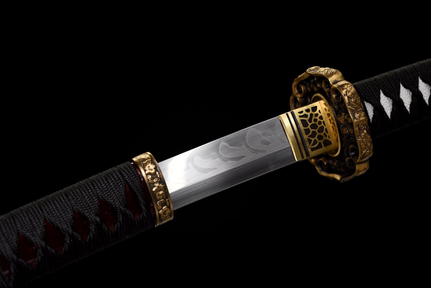 Handmade Full Tang T10 Steel Full Tang Blade With Real Hamon TACHI SWORDS 41 Inches,Real katana sowrd