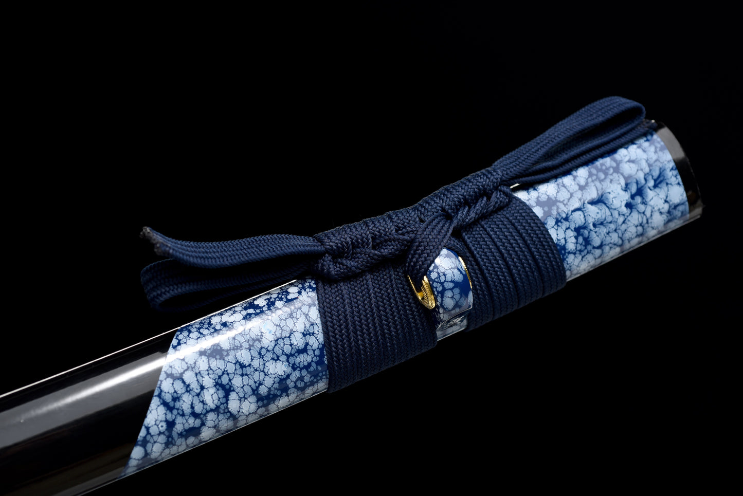 Handmade Full Tang Katana 1095 High carbon steel Blue blade 41 inches,Real katana sowrd