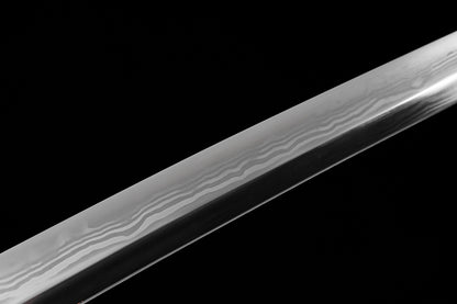 Handmade Full Tang Damascus Steel Full Tang Blade with Real Hamon TACHI SWORDS  45 inches,Real katana sowrd