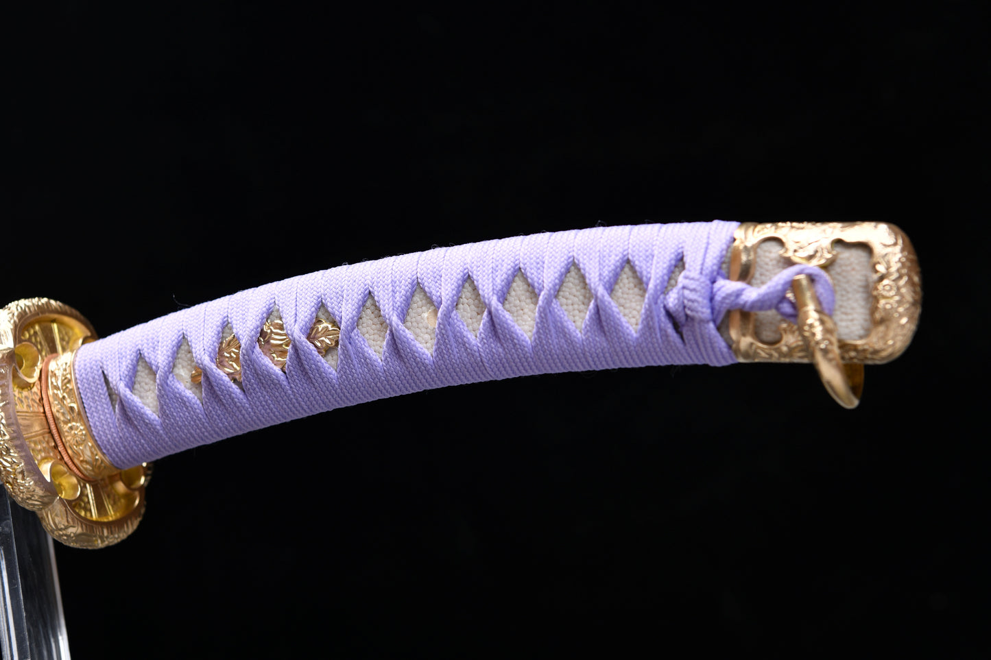 Handmade long 41-inch patterned steel blade, finishing, upper grind, great sword,Damascus steel — Oda Nobunaga — Tashi