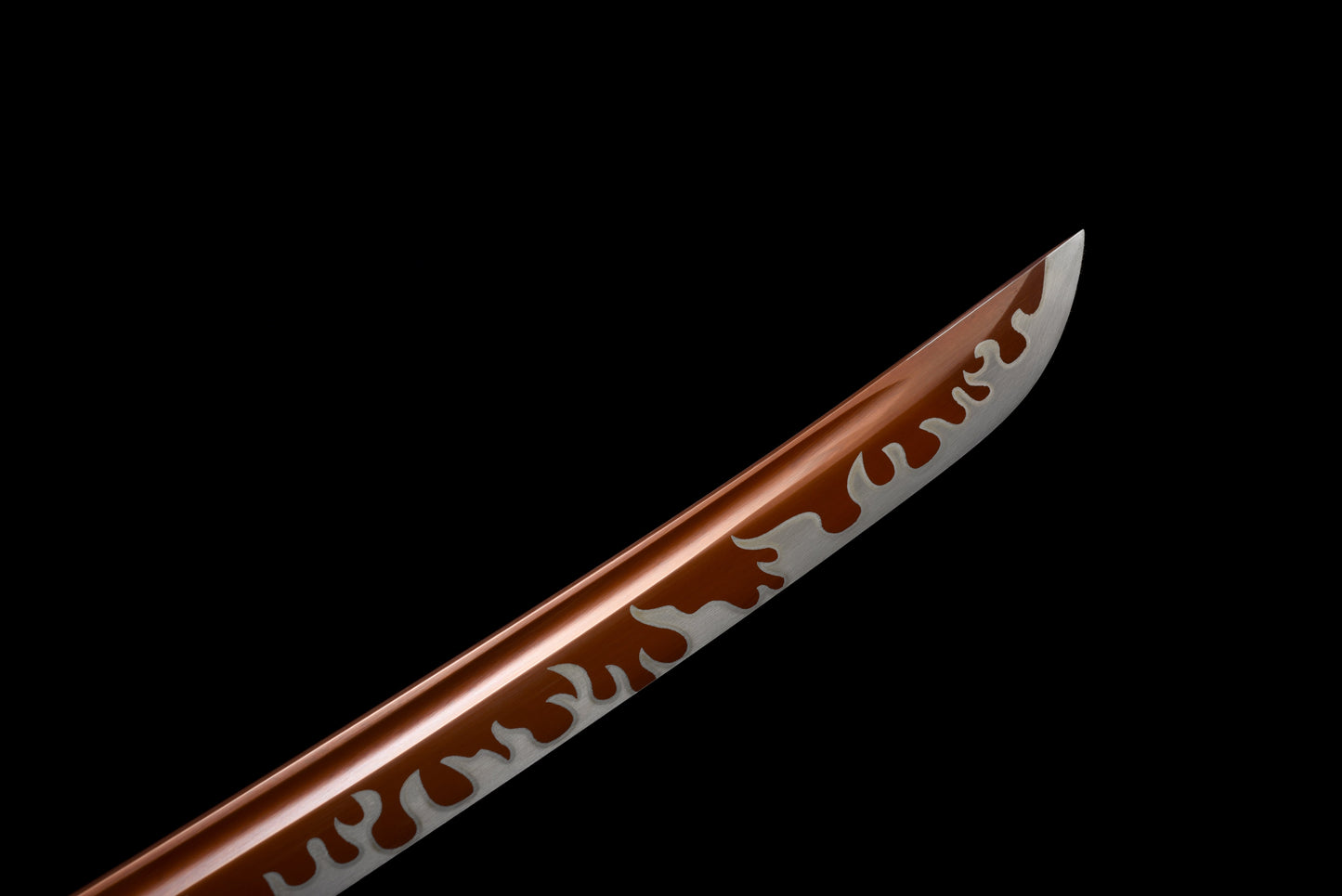 Handmade Full Tang Katana 1095High-carbon steel RED Blade,Real katana sowrd