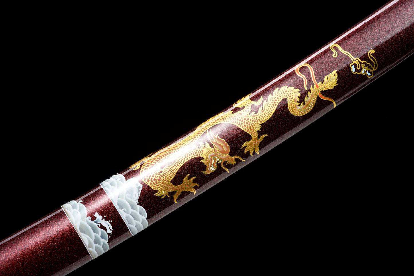 Handmade Full Tang Katana 1095High-carbon steel RED Blade,Real katana sowrd