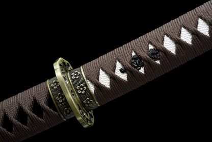 Handmade Full Tang High-carbon steel Full Tang Blade TACHI SWORDS 41 Inches,Real katana sowrd