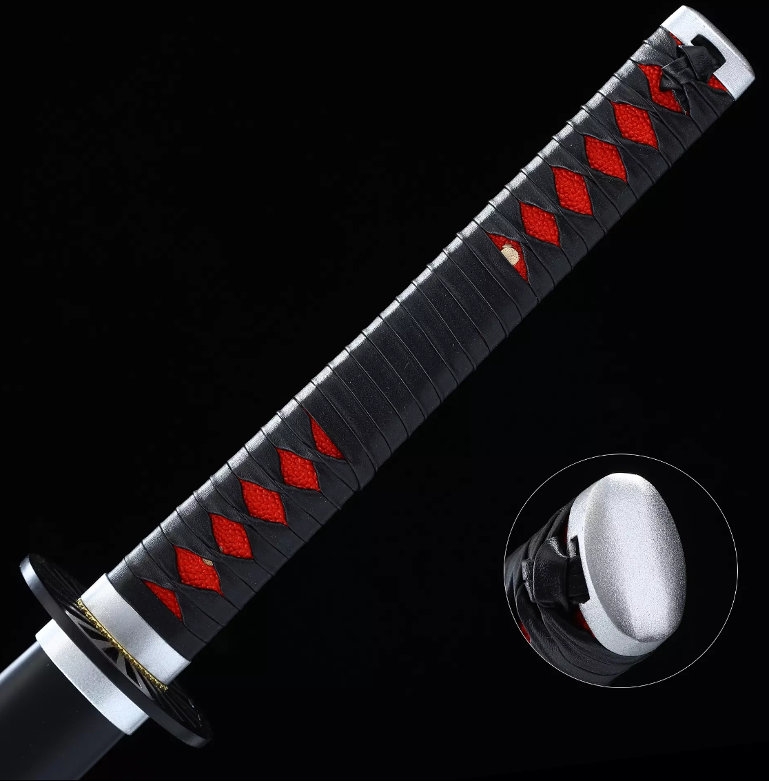 Kamado Tanjiro's Sword, Demon Slayer Sword, Kimetsu No Yaiba Sword - Nichirin Sword,Cosplay Katana-anime sword