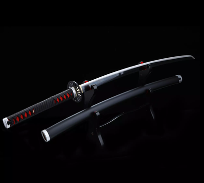 Kamado Tanjiro's Sword, Demon Slayer Sword, Kimetsu No Yaiba Sword - Nichirin Sword,Cosplay Katana-anime sword