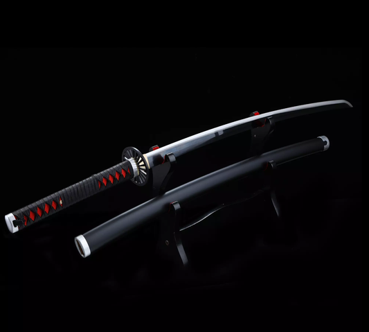 Kamado Tanjiro's Sword, Demon Slayer Sword, Kimetsu No Yaiba Sword - Nichirin Sword,Cosplay Katana-anime sword
