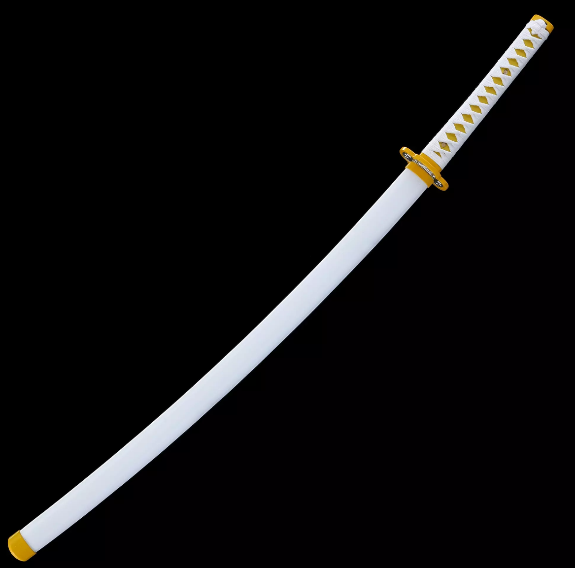 Zenitsu Agatsuma's Sword, Demon Slayer Sword, Kimetsu No Yaiba Sword -Nichirin Sword,Cosplay Katana-anime sword