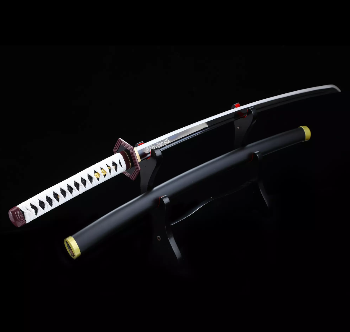 Giyu Tomioka's Sword, Demon Slayer Sword, Kimetsu No Yaiba Sword - Nichirin Sword,Cosplay Katana-anime sword