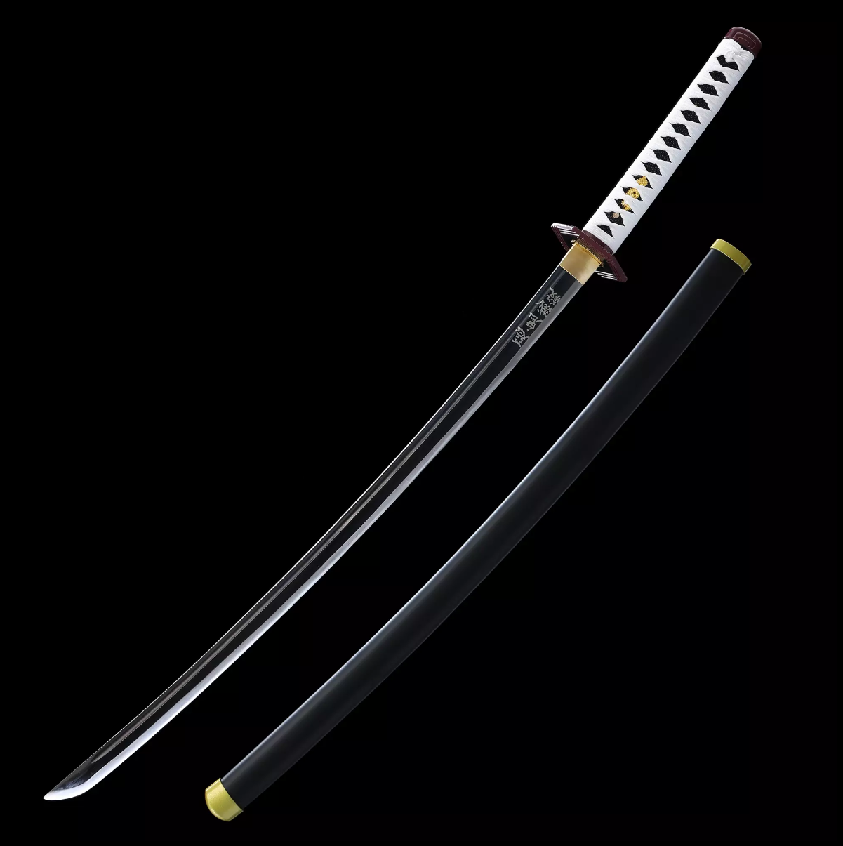 Giyu Tomioka's Sword, Demon Slayer Sword, Kimetsu No Yaiba Sword - Nichirin Sword,Cosplay Katana-anime sword