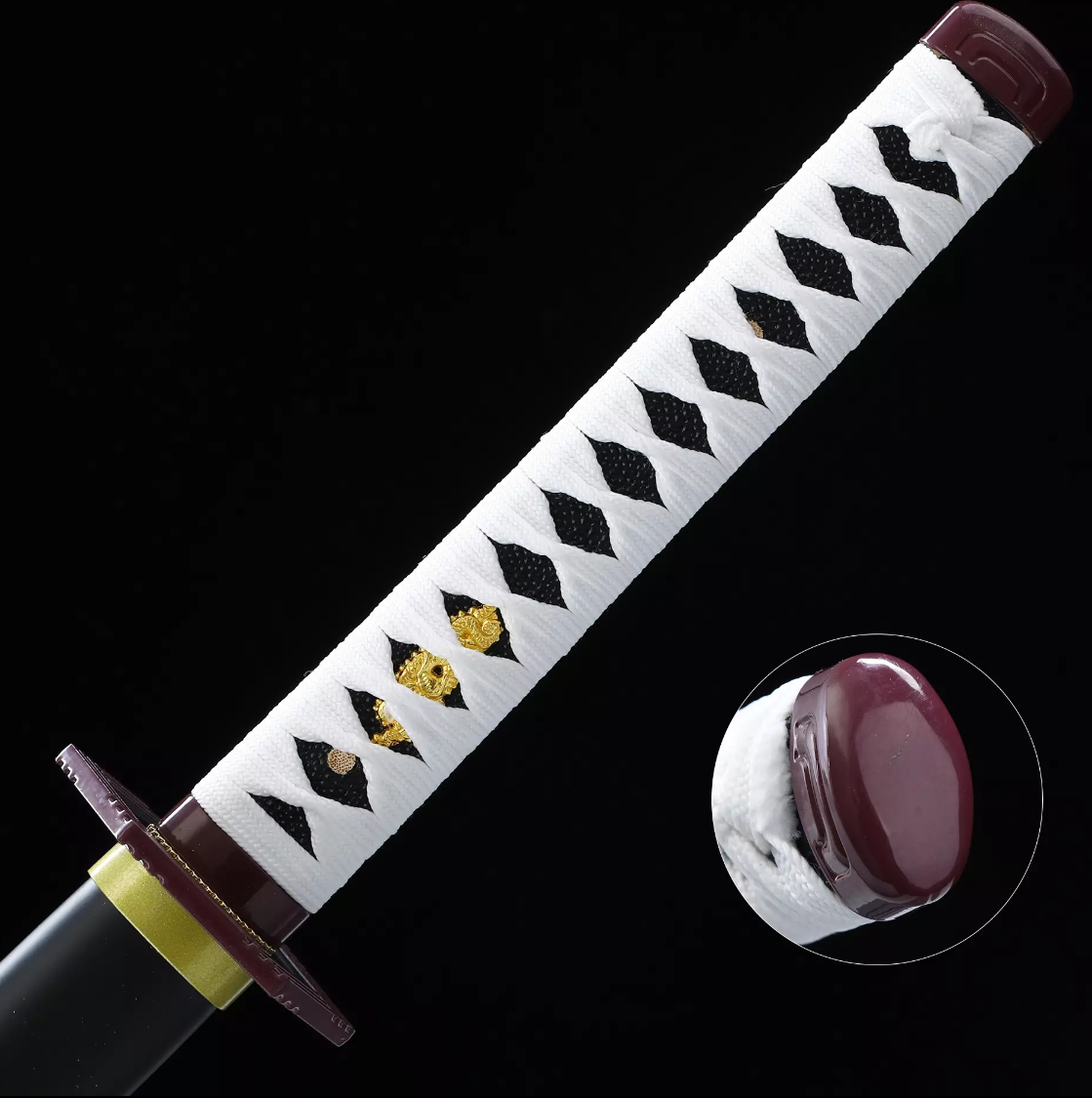 Giyu Tomioka's Sword, Demon Slayer Sword, Kimetsu No Yaiba Sword - Nichirin Sword,Cosplay Katana-anime sword