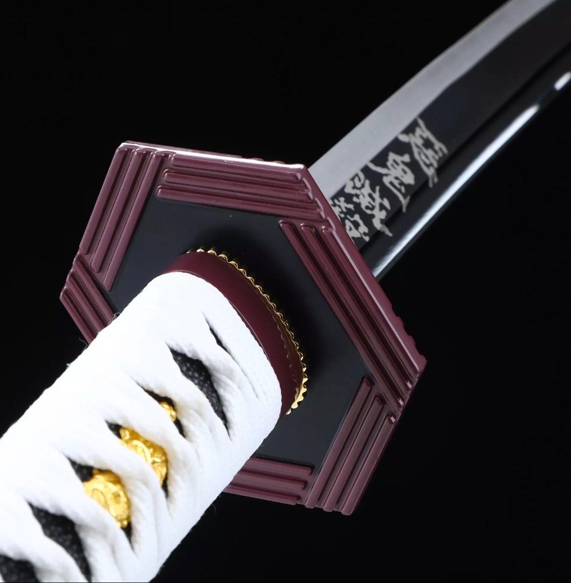 Giyu Tomioka's Sword, Demon Slayer Sword, Kimetsu No Yaiba Sword - Nichirin Sword,Cosplay Katana-anime sword