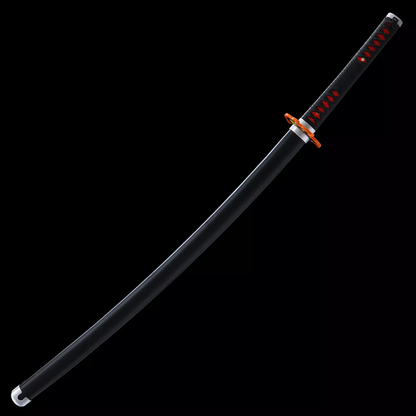 Tanjiro Kagura Sword, Demon Slayer Sword, Kimetsu No Yaiba Sword - Nichirin Sword,Cosplay Katana-anime sword