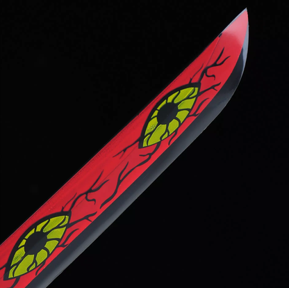 Kokushibo Sword, Demon Slayer Sword, Kimetsu No Yaiba Sword - Nichirin Sword,Cosplay Katana-anime sword