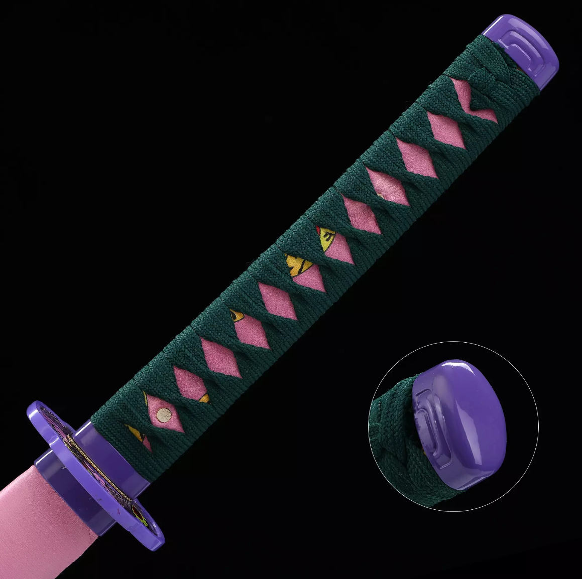 Kokushibo Sword, Demon Slayer Sword, Kimetsu No Yaiba Sword - Nichirin Sword,Cosplay Katana-anime sword