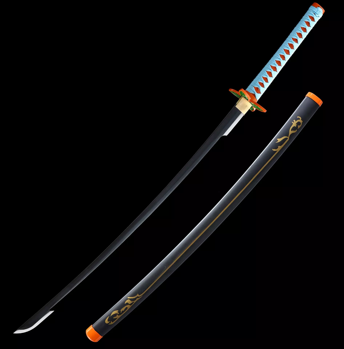 Shinobu Kocho's Sword, Demon Slayer Sword, Kimetsu No Yaiba Sword - Nichirin Sword,Cosplay Katana-anime sword