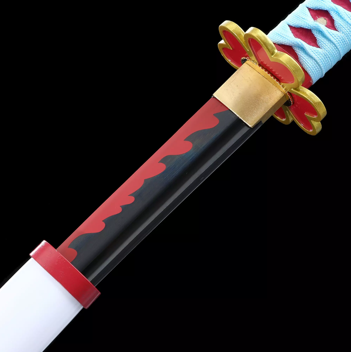 Mitsuri Kanroji's Sword, Demon Slayer Sword, Kimetsu No Yaiba Sword - Nichirin Sword,Cosplay Katana-anime sword