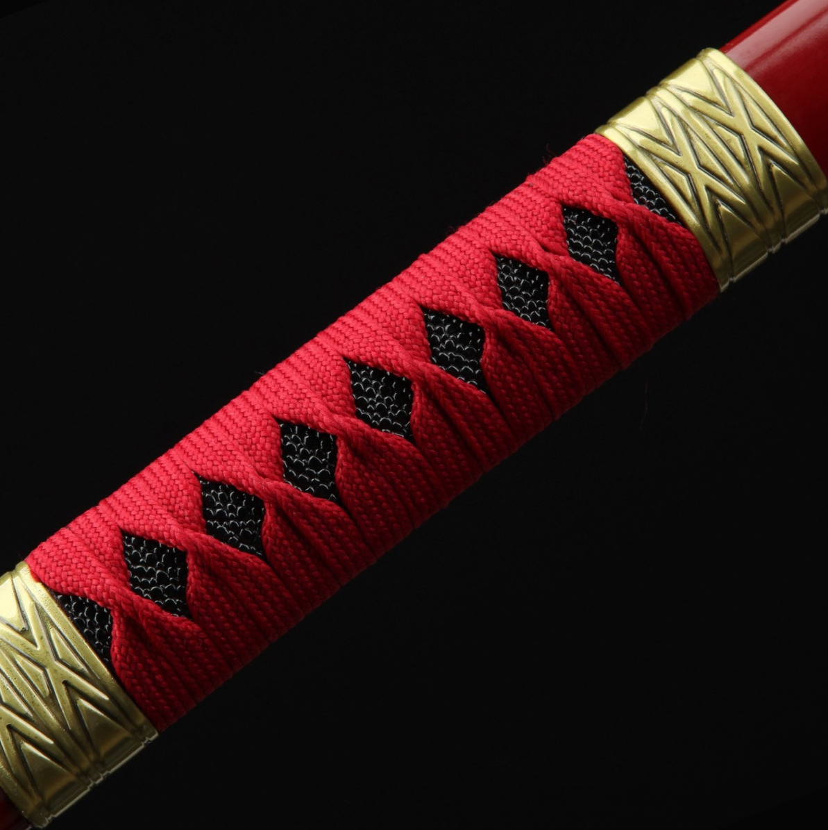 One Piece Roronoa Zoro Sandai Kitetsu Katana Samurai Sword Replica With Red Scabbard,Cosplay Katana-anime sword
